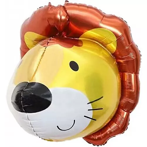 Шар Фигура 3D Голова Лев