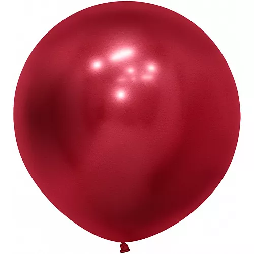 Шар (24'') Reflex, Зеркальный блеск, Красный (915), хром